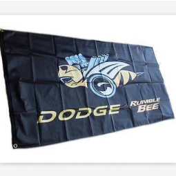 Ferrari Racing Car Banner 3X5ft Polyester Flag for Dodge