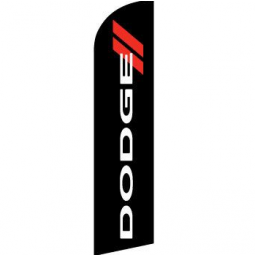 auto show polyester dodge reclame swooper vlag