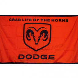 custom printing polyester dodge werbung banner