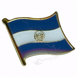 El salvador country flag lapel pin