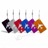 logo personalizzato realizzato Vendita calda metallo personalizzato blu valigia viaggio aereo verde bagagli Tag