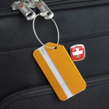 Professional Custom metal baggage claim tag