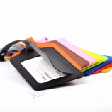 etichetta per bagaglio durevole di moda con cinturino aereo aereo logo personalizzato rinfusa viaggi business compagnia aerea moda