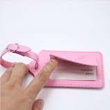 waterdichte zachte pvc plastic etiketten bruiloft gunst geschenk aangepaste bedrijfsnaam bagagelabel voor promotie