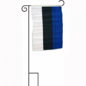 Hot selling estonia garden decorative flag with pole