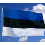 эстония национальный баннер эстония флаг страны баннер