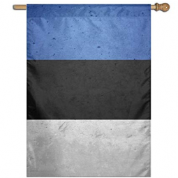 estonia national country garden flag estonia house banner