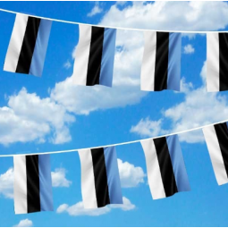 dekorative estland nationale string flagge estland bunting banner