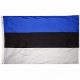 中国で作られたエストニア国旗国家世界フラグバナー
