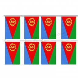 polyester Lage prijs eritrea nationale bunting vlag string