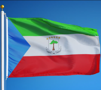 Weltland kennzeichnet Polyesteräquatorialguinea-Markierungsfahnenhersteller