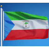 Weltland kennzeichnet Polyesteräquatorialguinea-Markierungsfahnenhersteller