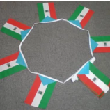Banderas de la bandera del empavesado de Guinea Ecuatorial para la celebración