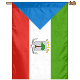 Polyester Equatorial Guinea national country garden flag