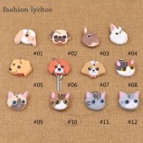 animal keychain soft rubber Key chain toys