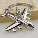 Maßgeschneiderte Silber Flugzeuge Key Links / Ring