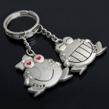 1 Paar Love You Big Mund Frosch Schlüsselanhänger Schlüsselanhänger Schatz Geschenk