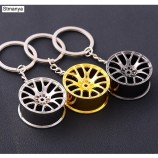 Felgenmetall keychain Auto-Schlüsselkettengroßverkauf