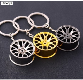 Wheel Rim metal Keychain Car Key Chain Wholesale