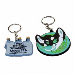 Hochwertiger kundenspezifischer weicher PVC keychain