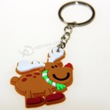 sleutelhanger in zachte pvc-vorm met stripfiguur