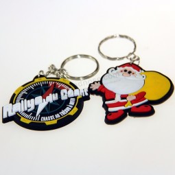 logotipo da empresa personalizado macio pvc chaveiro