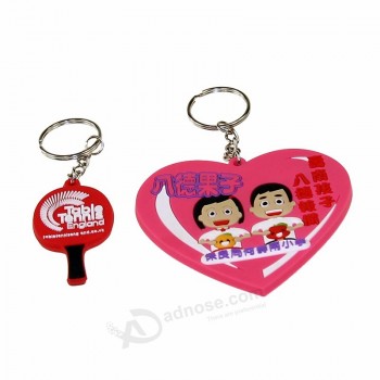 schnelles Verschiffen kundenspezifische PVC keychains