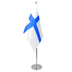 nationale Tabellenflagge von Finnland-finnischen Landschreibtischflaggen