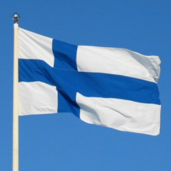 Large Finnish Flag Polyester Finland Country Flags