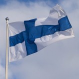 装饰3x5ft芬兰国家国旗横幅