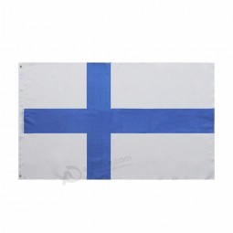 Bandera nacional de Finlandia de alta calidad / Bandera de Finlandia