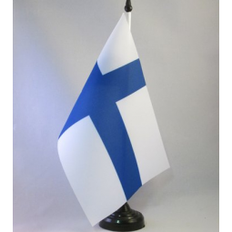 Mini Office dekorative Finnland Tischfahne Großhandel