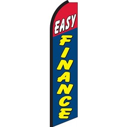 easy finance swooper feather flag only