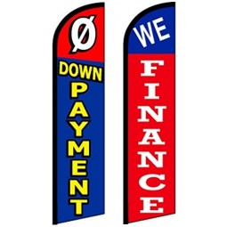 カーディーラー無風スーパー、羽毛、バナーフラグコンボPk 0頭金-WE Finance