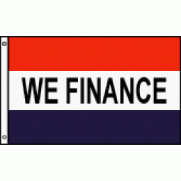 NEOPlex 3' x 5' We Finance Business Advertising Flag