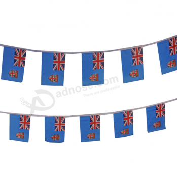 Sports Events Fiji Polyester Country String Flag