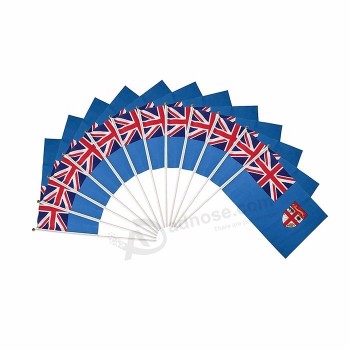 Polyester Cheering Country Shaking Fiji Hand Waving Flag