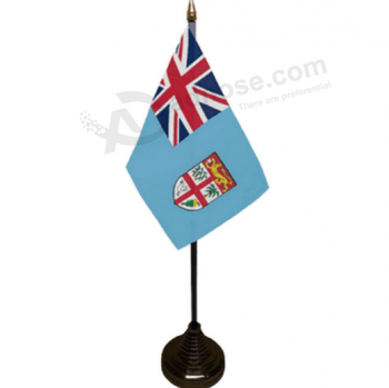 fiji national table flag / fiji country meeting flag