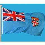 Bandeira de país nacional de poliéster de venda quente de fiji