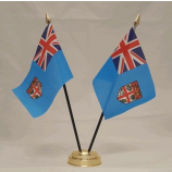 Two flags fiji table national flag fiji desktop flags