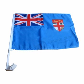 30 * 45cm kleine nationale vlag van Fiji voor autoraam