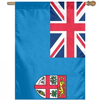 Nationaltag Fidschi Land Hof Flagge Banner
