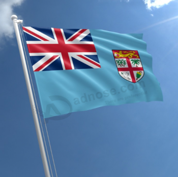 tamanho padrão personalizado fiji país bandeira nacional