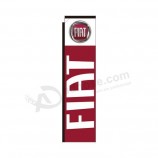 custom fiat dealership rectangle flag with high quality