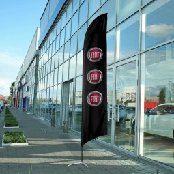 Fiat Retail Feder Flagge für Autohäuser
