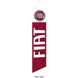 FIAT 11.5' Swooper #8 Feather Flags BANNERS