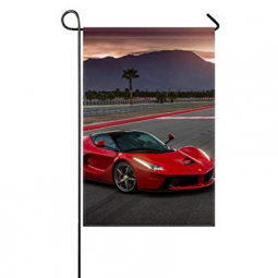 Printed Ferrari garden Flag Outdoor Ferrari Yard Flags