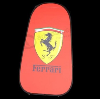 poliéster para esportes ao ar livre ferrari Pop Out banner custom