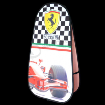 горизонтальный баннер Pop Up для рекламы Ferrari
