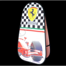horizontales Pop-Up-Banner für Ferrari-Werbung